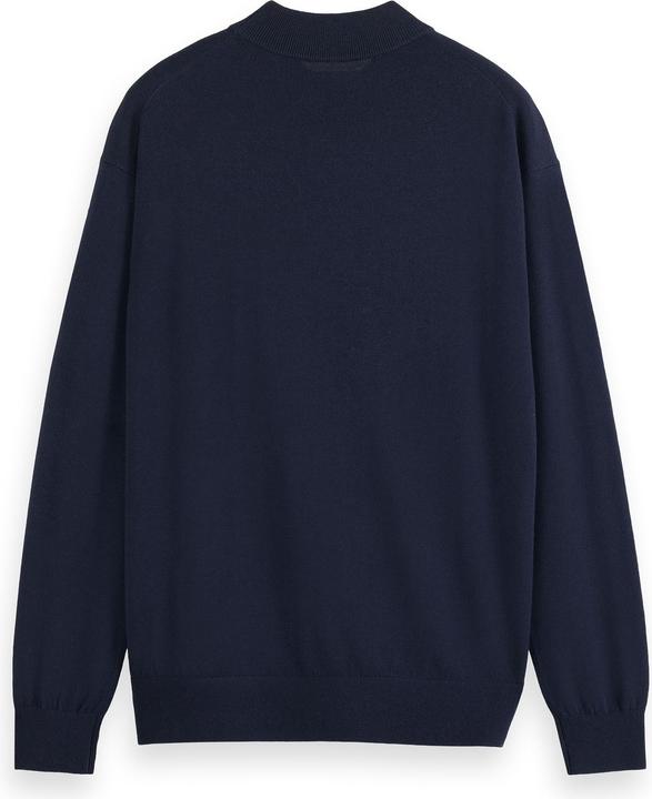 Scotch & Soda Core - Dropped Shoulder Mock Neck Pullover