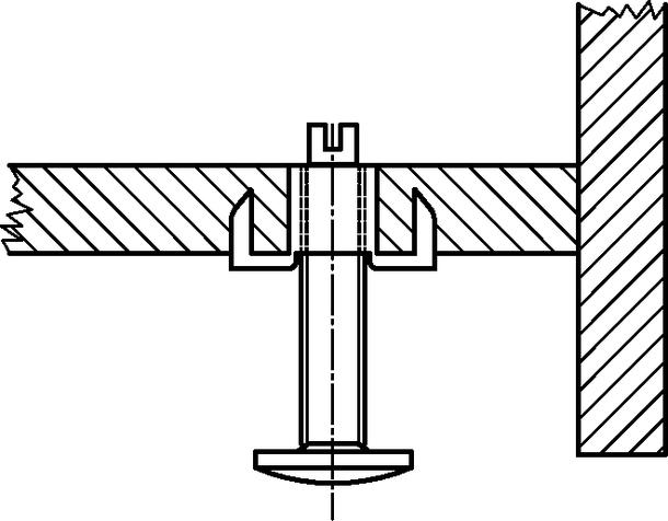 Actual product image Werkstarck Drive-in nuts (M10)