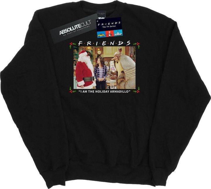 Friends I Am The Holiday Armadillo Sweatshirt (S)