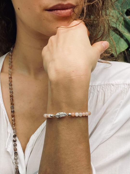 Actual product image Balibay Moara (Gemstone, Moonstone, 925 Sterling silver, Sunstone)