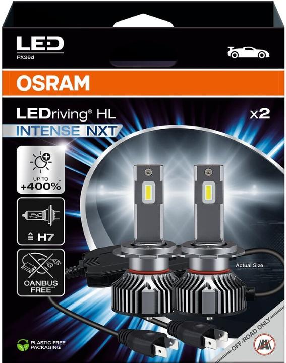 Produktbild Osram LEDriving Off-Road LED Intense H7/H18/12V/21W PKW, Länge (H7)
