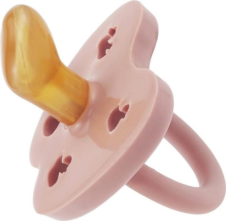 Immagine prodotto Hevea Ciuccio in gomma naturale Baby Blush - anatra, ortodontico (da 3 mesi) (a partire da 3 M.)