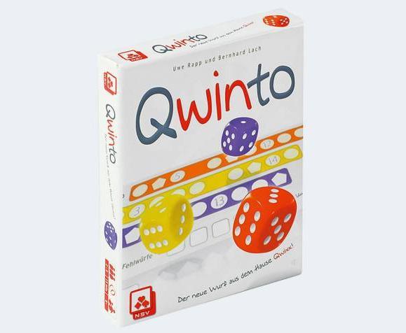 Actual product image NSV Qwinto (German, French, Italian, English)