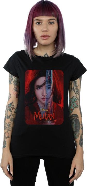 Actual product image Disney Womens/Ladies Mulan Movie Poster Cotton T-Shirt (XXL)
