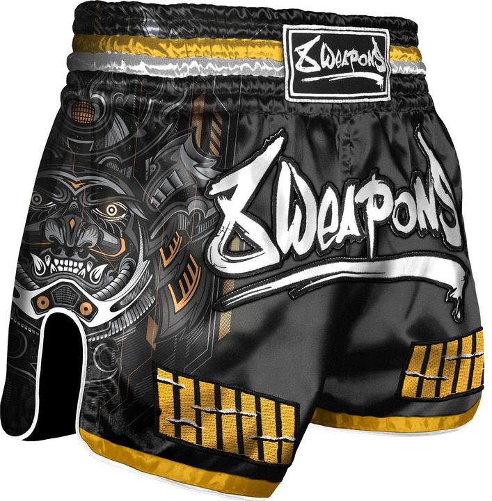 8Weapons 8 WEAPONS Muay Thai Shorts - Samurai 2.0 gold XL (XL)