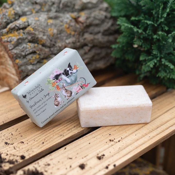 Produktbild Wrendale Design Soap Garten Dry amber and honey (Hartseife)