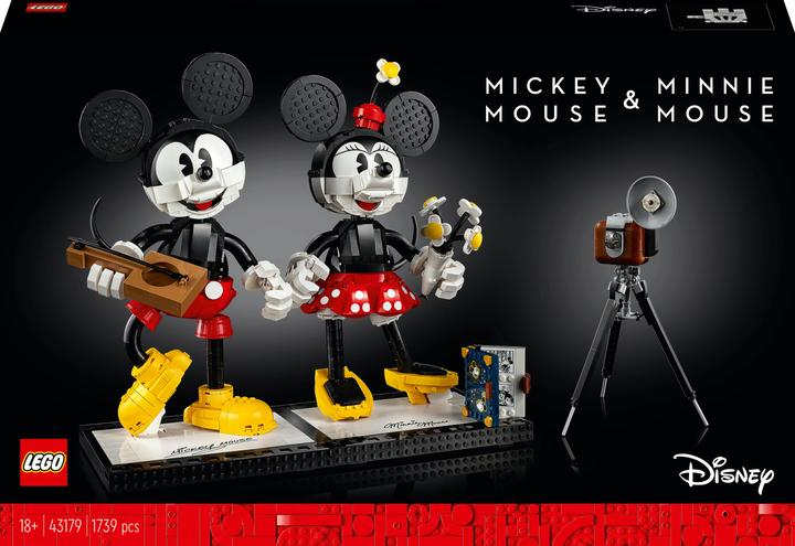 LEGO Topolino e Minnie Mouse (43179, LEGO Disney, Set LEGO rari)