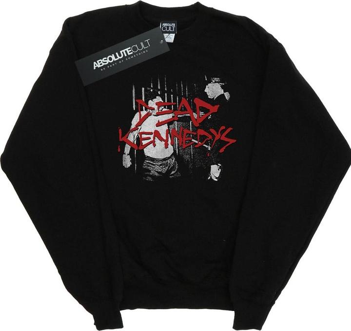 Dead Kennedys Police Truck Boyfriend Fit Sweatshirt