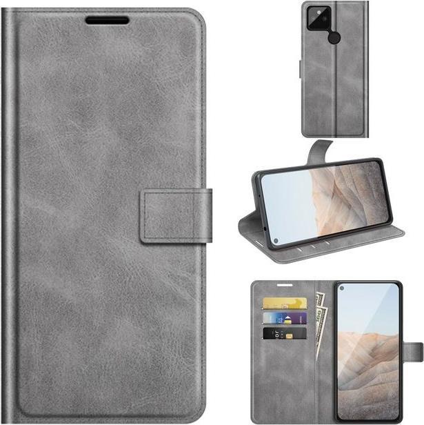 Productafbeelding MU Classic Classic II Lederen Boekomslag Serie (Google Pixel 5a)
