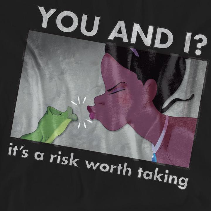 Actual product image Disney Princess Unisex Adult A Risk Worth Taking Tiana T-Shirt (M)