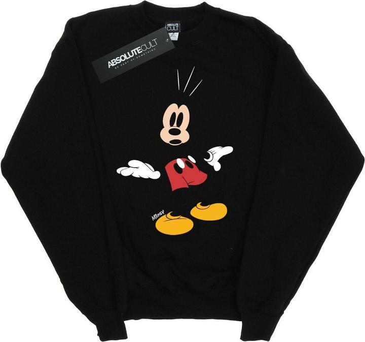 Actual product image Disney Boys Mickey Mouse Surprised Sweatshirt (140, 146)