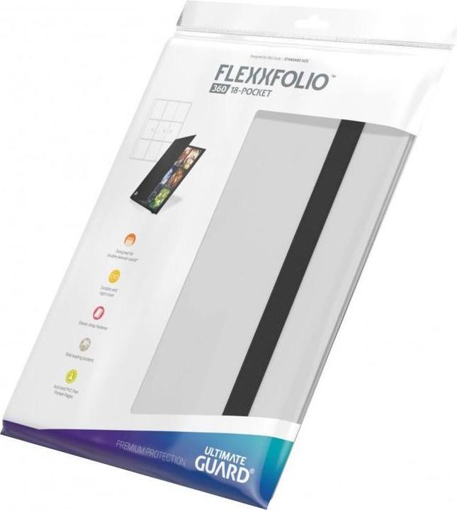 Image du produit Ultimate Guard UGD010043 - Flexxfolio 360 - Porte-cartes 18 poches, blanc