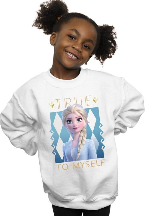 Produktbild Disney Frozen 2 Elsa True To Myself Sweatshirt Mädchen (140, 146)