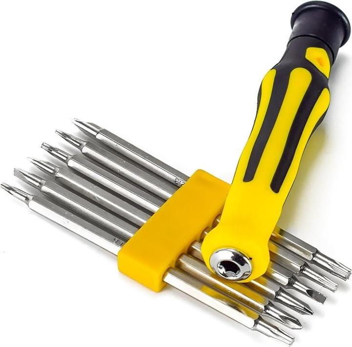 Produktbild König Design Präzisions Schraubendreher Set 6-tlg. Mini Schlitz und Kreuz Schraubenzieher (Vielzahn)