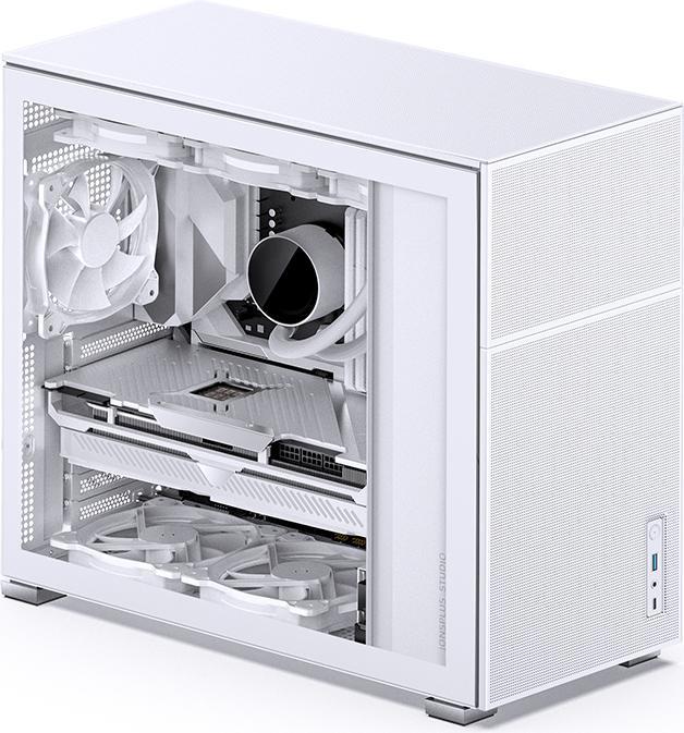 Produktbild Jonsbo D41 MESH White (mATX, DTX, Mini-ITX, ATX)