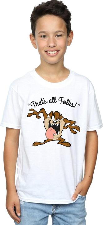 Image du produit Looney Tunes - T-shirt TAZ THAT'S ALL FOLKS - Garçon (116)