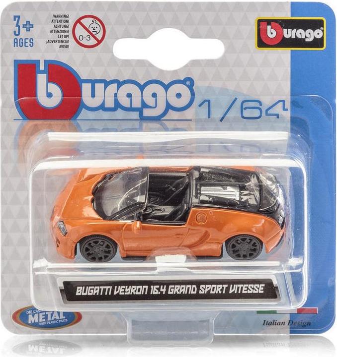 Actual product image Bburago Burago metal model cars 1/64 assorted