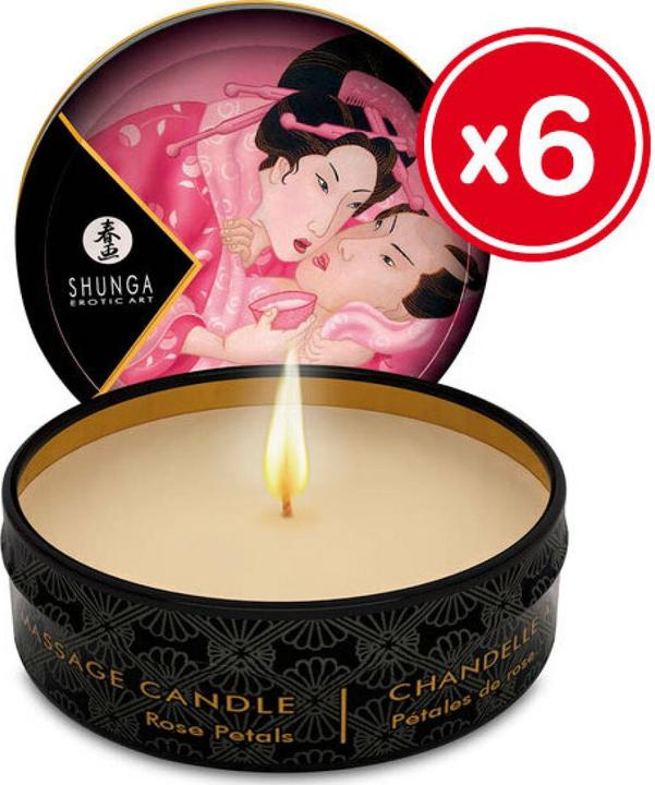 Produktbild Shunga Mini Massage Candle 6pcs (180 ml)