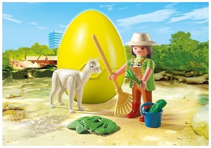 Produktbild Playmobil Tierpflegerin mit Alpaka (4944, Playmobil City Life)