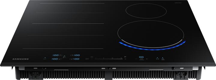 Image du produit Samsung NZ64N9777BK/E1 Induction, 60cm, 15 Puissances, Virtual Flame, Ice Blue