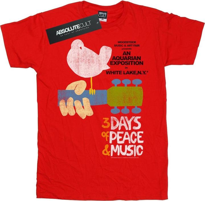 Produktbild Woodstock Festival Poster TShirt Jungen (140, 146)