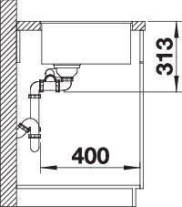 Immagine prodotto Blanco Subline 340/160-F (42.90 cm, 55.20 cm)