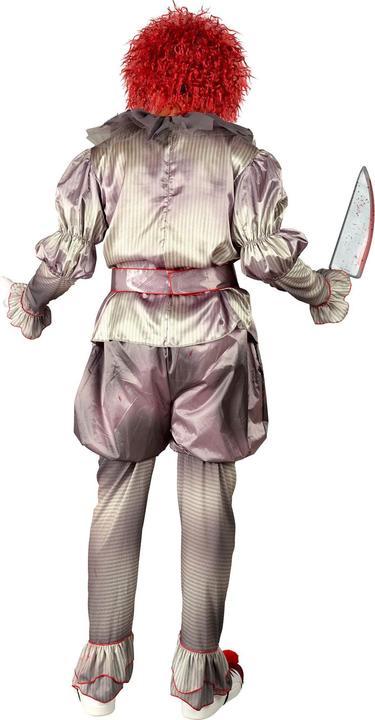 Produktbild Widmann Horrorclown "ES" Herrenkostüm Kleid, Leggings, Gürtel, Schuhüberzieher (XXL)
