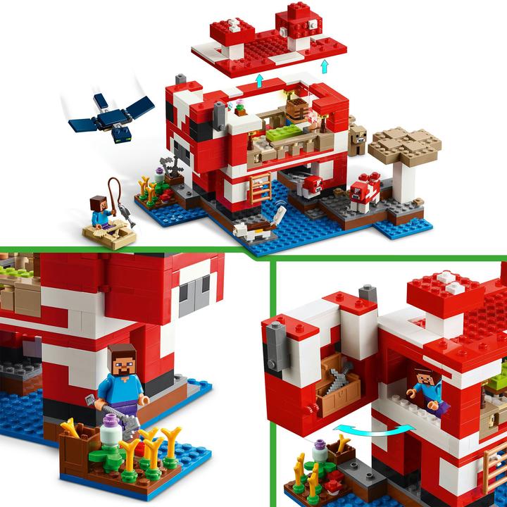 Actual product image LEGO Das Pilzkuh-Haus (21270, LEGO Minecraft)
