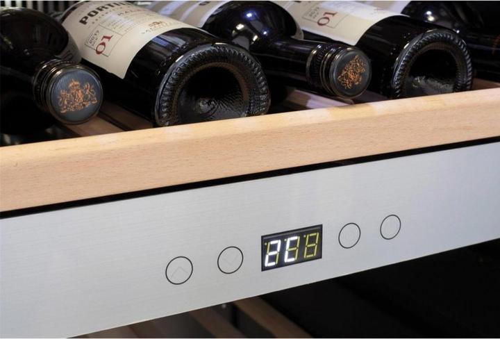 Image du produit Caso WineMaster 126 Cave à vin à compresseur Autonome en acier inoxydable 126 bouteille(s)
