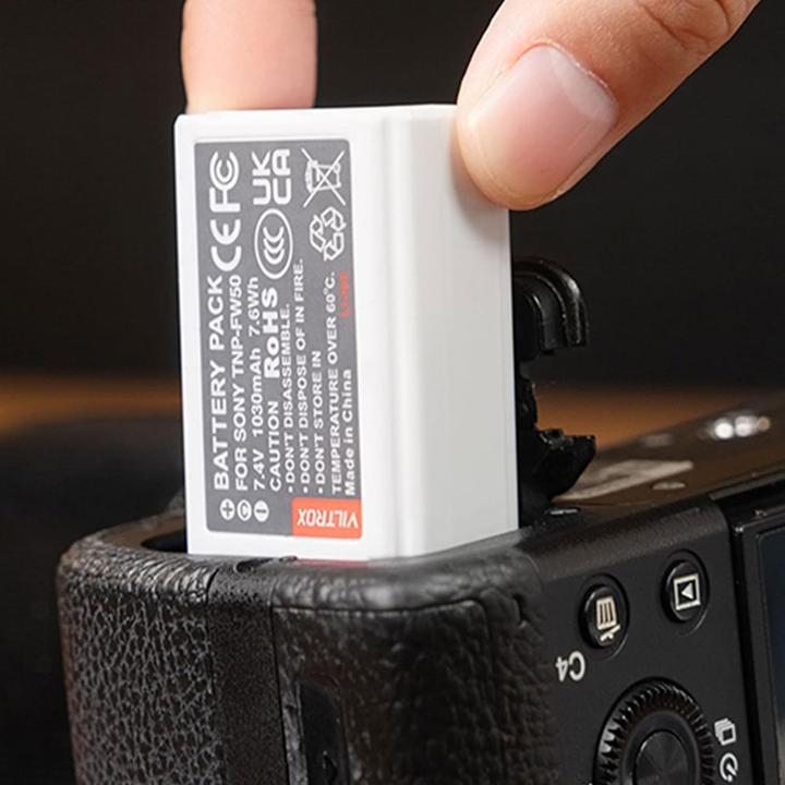 Produktbild Viltrox TNP FW50 Battery ( NP FW50 ) TYPE C 1030MAH for Sony Camera (Akku)