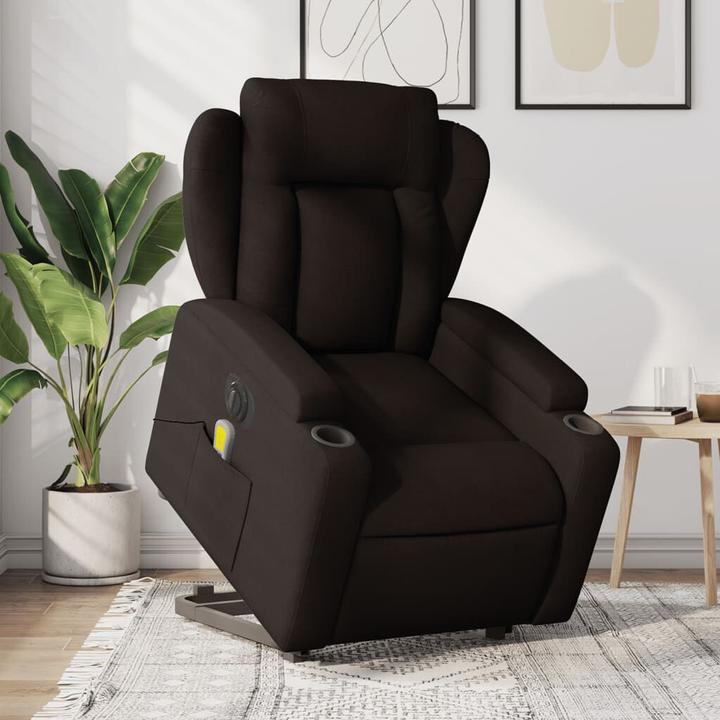 Produktbild VidaXL Elektrischer Massagesessel mit Aufstehhilfe Stoff