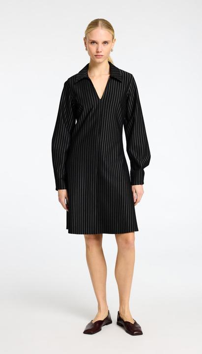 Produktbild Selected Femme Nadelstreifen Viskosemix Minikleid (L)