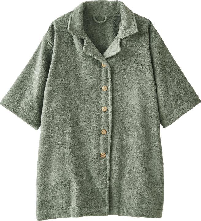 Image du produit Vertbaudet Peignoir de bain enfant en coton recyclé (140)