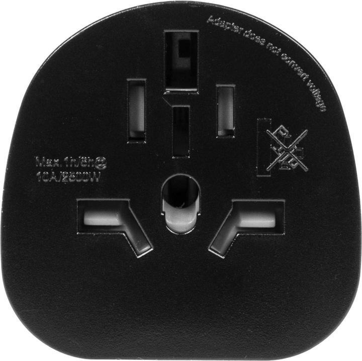 Immagine prodotto Furber.power Adattatore da viaggio world - CH, nero