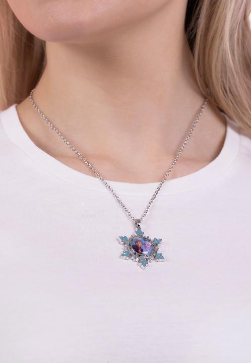 Produktbild Disney Necklace Frozen II Ana & Elsa Snowflake (Sterling Silber)
