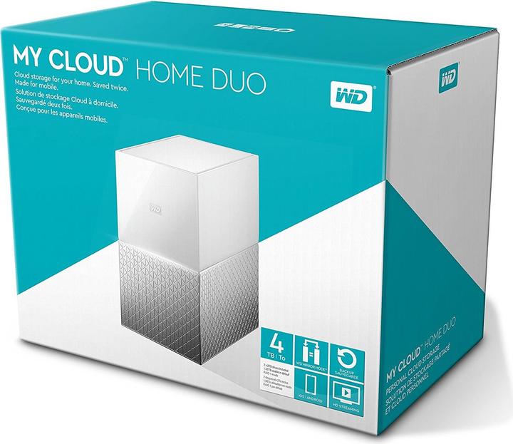Produktbild WD My Cloud Home Duo (2 x 2 TB, WD Red)
