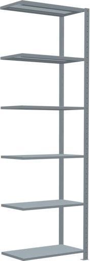 Stecksystem Anbauregal MULTIplus250 mit Kreuzstrebe