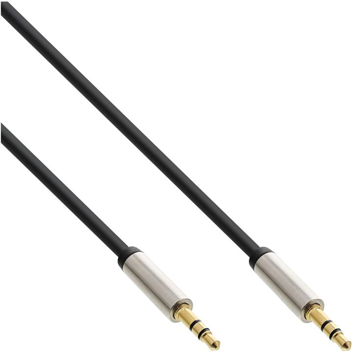 Image du produit InLine Câble audio Slim Jack 3.5mm St/ST stéréo 3m (3 m, RCA)