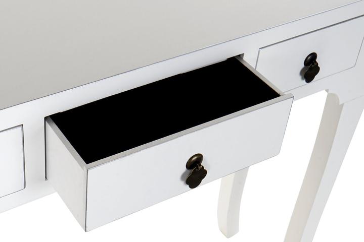 Produktbild DKD Home Decor Console White Silver Fir MDF Wood (96 x 26 x 80 cm)