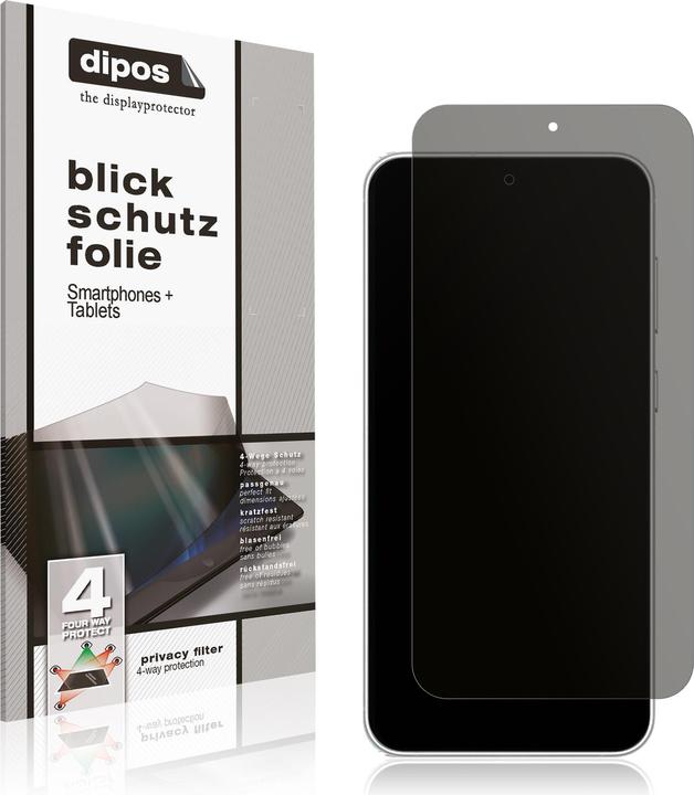 Actual product image Dipos Privacy Screen Protector 4-Way Privacy-Filter (1 Piece, Samsung Galaxy S24 FE)