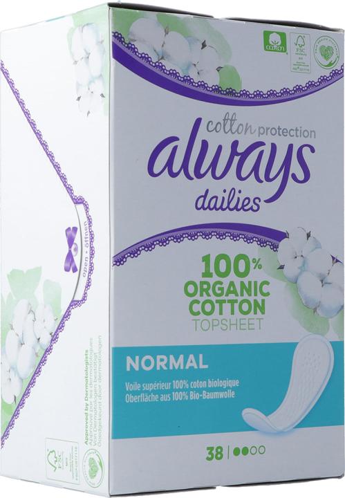 Always Dailies Cotton Protection (38 x, Slipeinlagen)