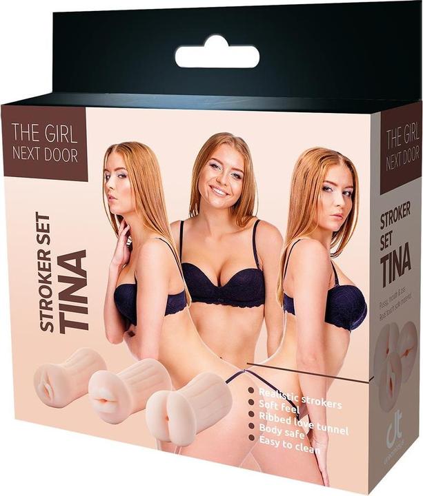 Actual product image Dreamtoys Dream Toys The Girl Next Door Masturbator Flesh 10.5 cm