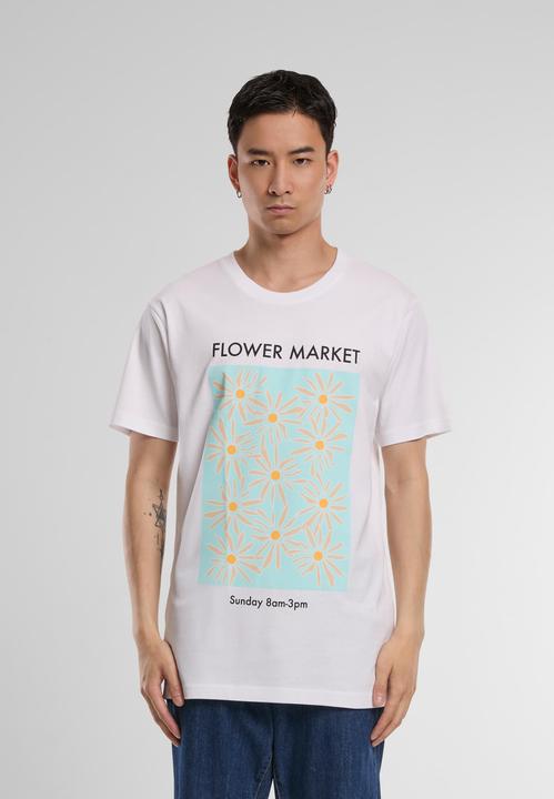 Actual product image Mister Tee Ladies Flower Market Tee - 19065 (XS)