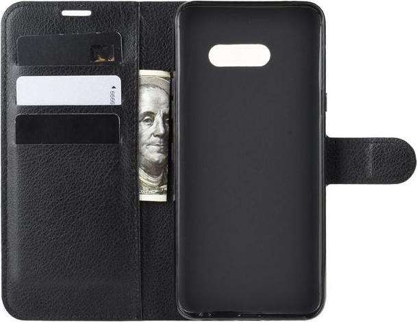 Produktbild MU Classic Litchi Leder Bookcover Series (LG G8X ThinQ)