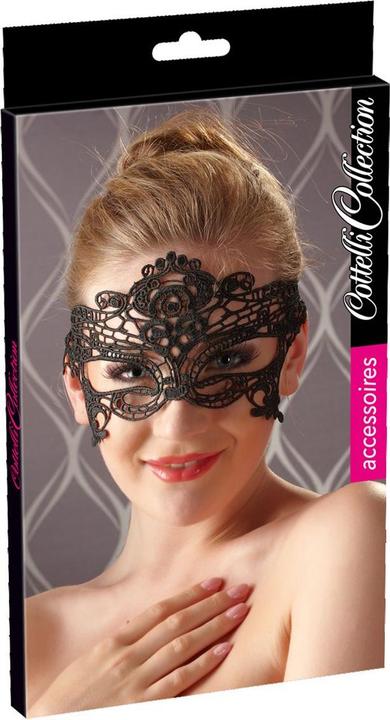 Actual product image Cottelli Collection Eye mask embroidery