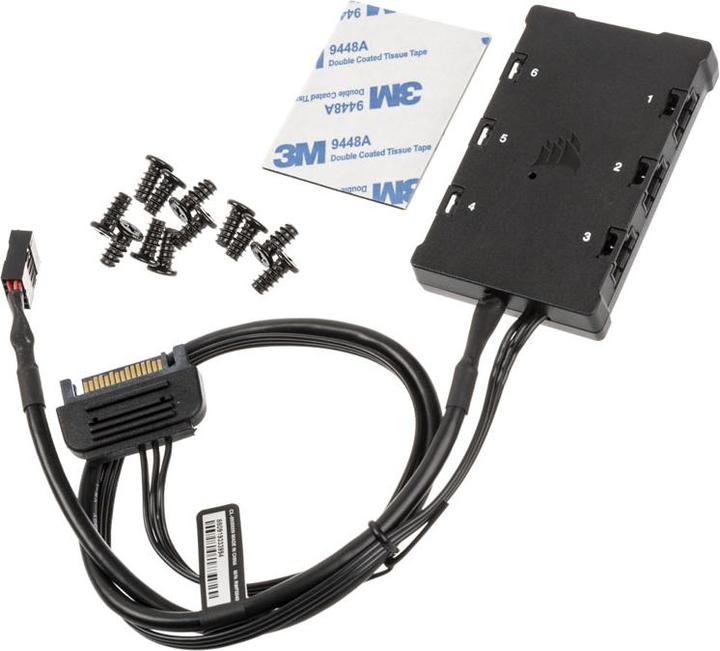 Actual product image Corsair iCUE QL120 RGB (120 mm, 3 x)