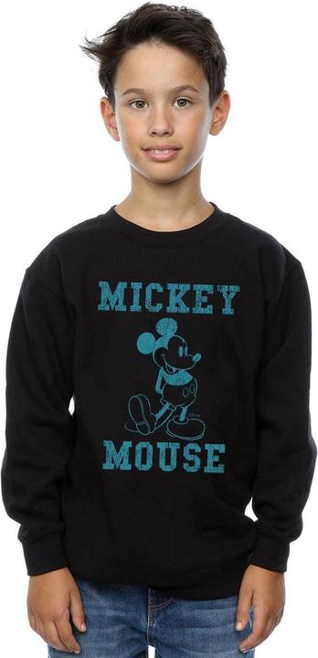 Produktbild Disney Mickey Mouse Distressed Kick Mono Sweatshirt Jungen (152, 158)