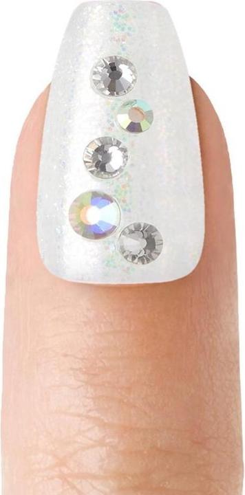 Image du produit Herba Kiss Majestic Nails - Dans une couronne (Ongles artificiels, Rose, Transparent)