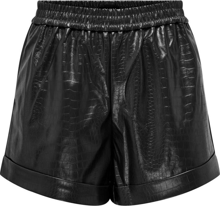Actual product image Only Faux leather shorts (S)