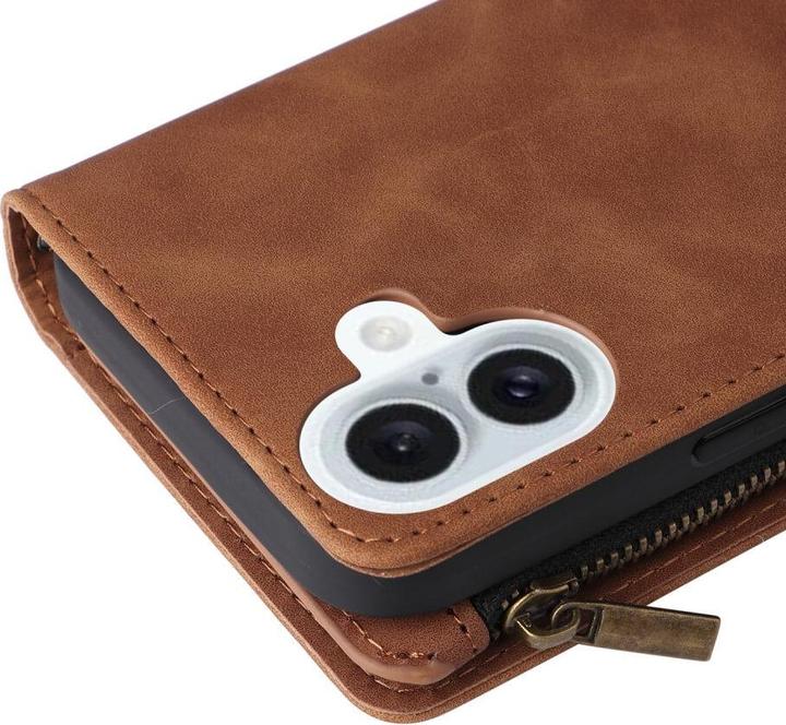 Actual product image Cover-Discount iPhone 16 Plus - Wallet case with lanyard (Apple iPhone 16 Plus)